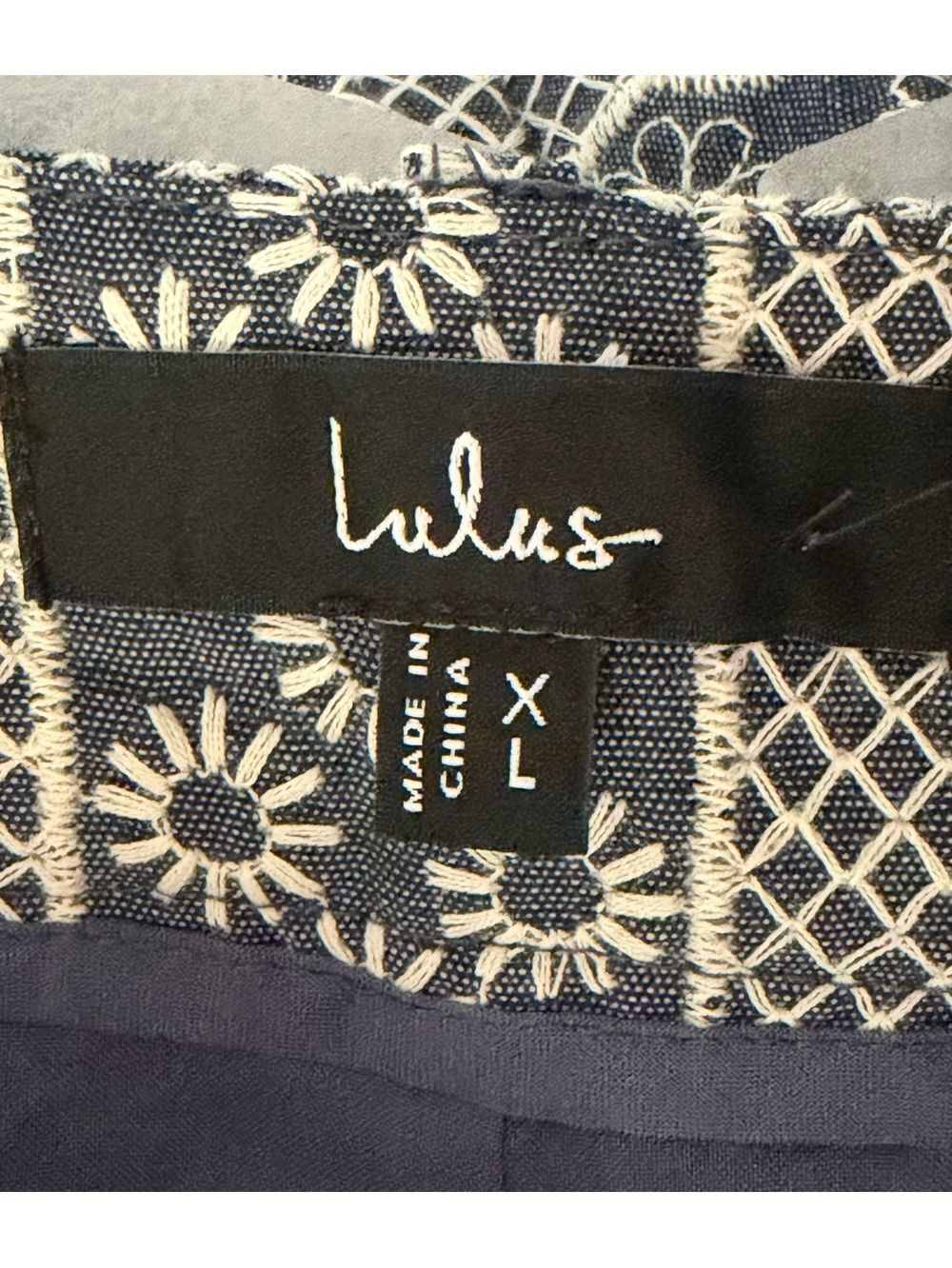 Lulus Scenes Embroidered High Rise Pants - Picture 5 of 7